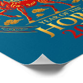 Chinese New Year 2026 Year Of The Horse 4 Poster (Ecke)