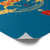 Chinese New Year 2026 Year Of The Horse 6  Poster (Ecke)