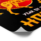 Chinese New Year 2026 Year Of The Horse _7  Poster (Ecke)