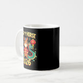 Chinese New Year 2026 Year Of The Horse Kaffeetasse (Vorderseite Links)