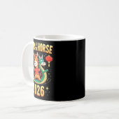 Chinese New Year 2026 Year Of The Horse Kaffeetasse (Vorderseite Links)