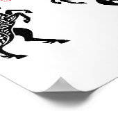 Chinese New Year 2026 Year Of The Horse Lunar New Poster (Ecke)