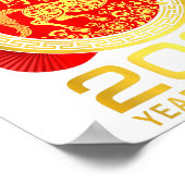 Chinese New Year 2026 Year Of The Horse Lunar Zodi Poster (Ecke)