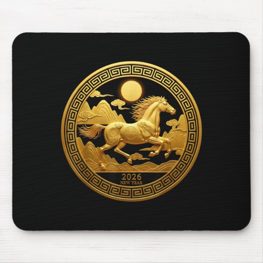 Chinese New Year 2026 Year Of The Horse  Mousepad (Vorne)