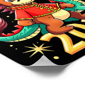 Chinese New Year 2026 Year Of The Horse  Poster (Ecke)
