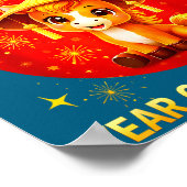 Chinese New Year 2026 Year Of The Horse  Poster (Ecke)