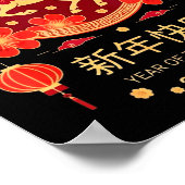 Chinese New Year 2026 Year Of The Horse Poster (Ecke)