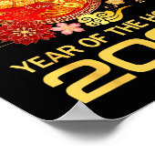 Chinese New Year 2026 Year Of The Horse  Poster (Ecke)