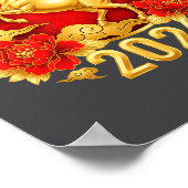 Chinese New Year 2026 Year Of The Horse  Poster (Ecke)