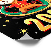 Chinese New Year 2026 Year Of The Horse Poster (Ecke)