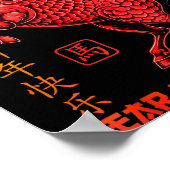 Chinese New Year 2026 Year Of The Horse  Poster (Ecke)