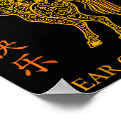 Chinese New Year 2026 Year Of The Horse  Poster (Ecke)