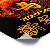 Chinese New Year 2026 Year Of The Horse  Poster (Ecke)