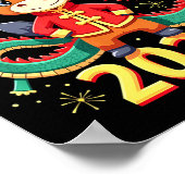 Chinese New Year 2026 Year Of The Horse  Poster (Ecke)