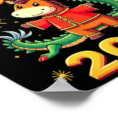 Chinese New Year 2026 Year Of The Horse  Poster (Ecke)
