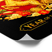 Chinese New Year 2026 Year Of The Horse Poster (Ecke)