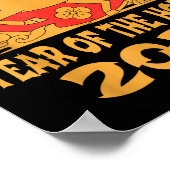 Chinese New Year 2026 Year Of The Horse Poster (Ecke)