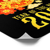 Chinese New Year 2026 Year Of The Horse  Poster (Ecke)