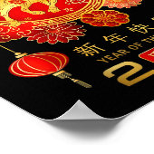 Chinese New Year 2026 Year Of The Horse Poster (Ecke)