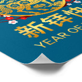 Chinese New Year 2026 Year Of The Horse  Poster (Ecke)