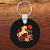 Chinese New Year 2026 Year Of The Horse Schlüsselanhänger (Vorderseite)