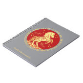 Chinese New Year Born in the Year of the Horse Notizblock (Linke Seite)