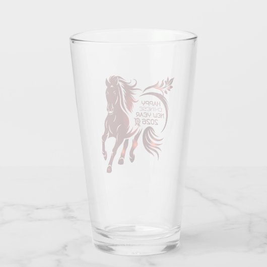 CHINESE NEW YEAR Drinkware Glas (Rückseite)