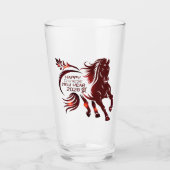 CHINESE NEW YEAR Drinkware Glas (Vorderseite)