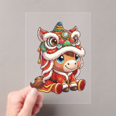 Chinese New Year Horse 2026 Zodiac Acryleinladungen (Insitu (Handheld))