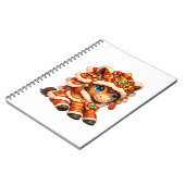 Chinese New Year Horse 2026 Zodiac Notizblock (Linke Seite)