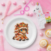 Chinese New Year Horse 2026 Zodiac Pappteller (Party)