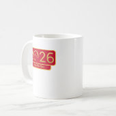 Chinese New Year Horse Perfect Gift Kaffeetasse (Vorderseite Links)