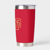 Chinese New Year Horse Perfect Gift Thermobecher (Links)