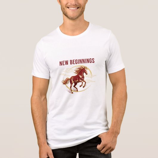 Chinese New Year Horse Shirt  (Vorderseite)