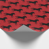 Chinese New Year of the Horse 2026 Geschenkpapier (Ecke)