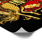 Chinese New Year Of The Horse 2026 Lantern Zodiac Poster (Ecke)