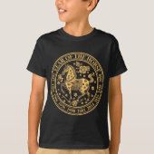 Chinese New Year Of The Horse 2026 Lunar Zodiac T-Shirt (Vorderseite)