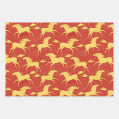 Chinese New Year of the Horse  Geschenkpapier Set (Vorderseite 2)