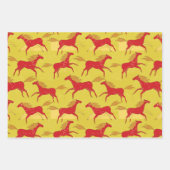 Chinese New Year of the Horse  Geschenkpapier Set (Vorderseite 2)