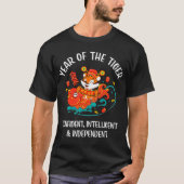 Chinese New Year Of The Tiger 2022 T-Shirt (Vorderseite)