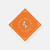 Chinese New Year Origami Tiger Serviette (Ecke)