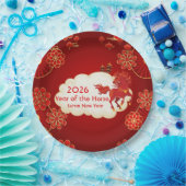 Chinese New Year Pappteller (Party)