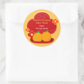 Chinese New Year Stickers - 2 Oranges (Tasche)