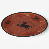 Chinese New Year - Year of the Fire Horse Pappteller (Schrägansicht)