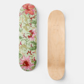 "Chinese Ornament" Inspired William Morris Style Skateboard (Vorderseite)