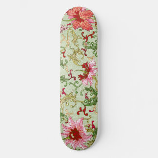 "Chinese Ornament" Inspired William Morris Style Skateboard