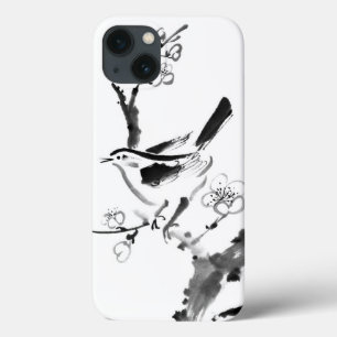 Chinese painting , plum blossom and bird iPhone 13 hülle