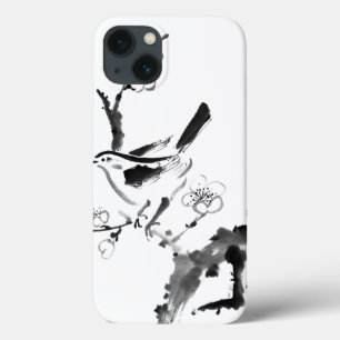 Chinese painting , plum blossom and bird Case-Mate iPhone hülle
