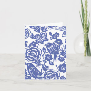 Chinese Pattern Note cards and Envelopes Karte
