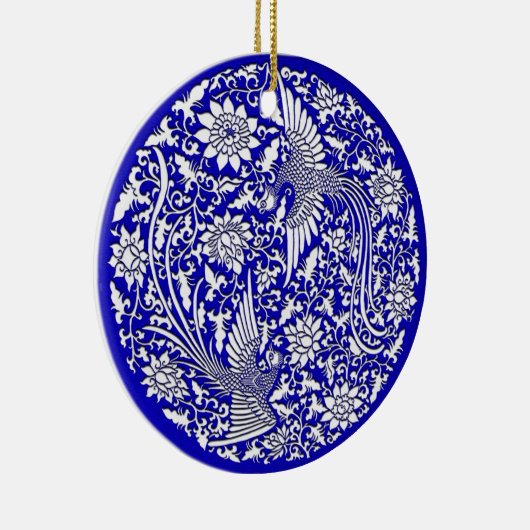 Chinese Phoenix Keramikornament (Rechts)